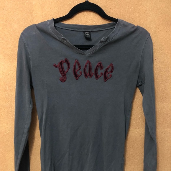 Lucky Brand Tops - Lucky Brand! Peace!